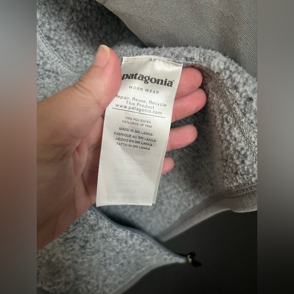 Patagonia better sweater Heather Gray Fleece Vest - Picture 7 of 7